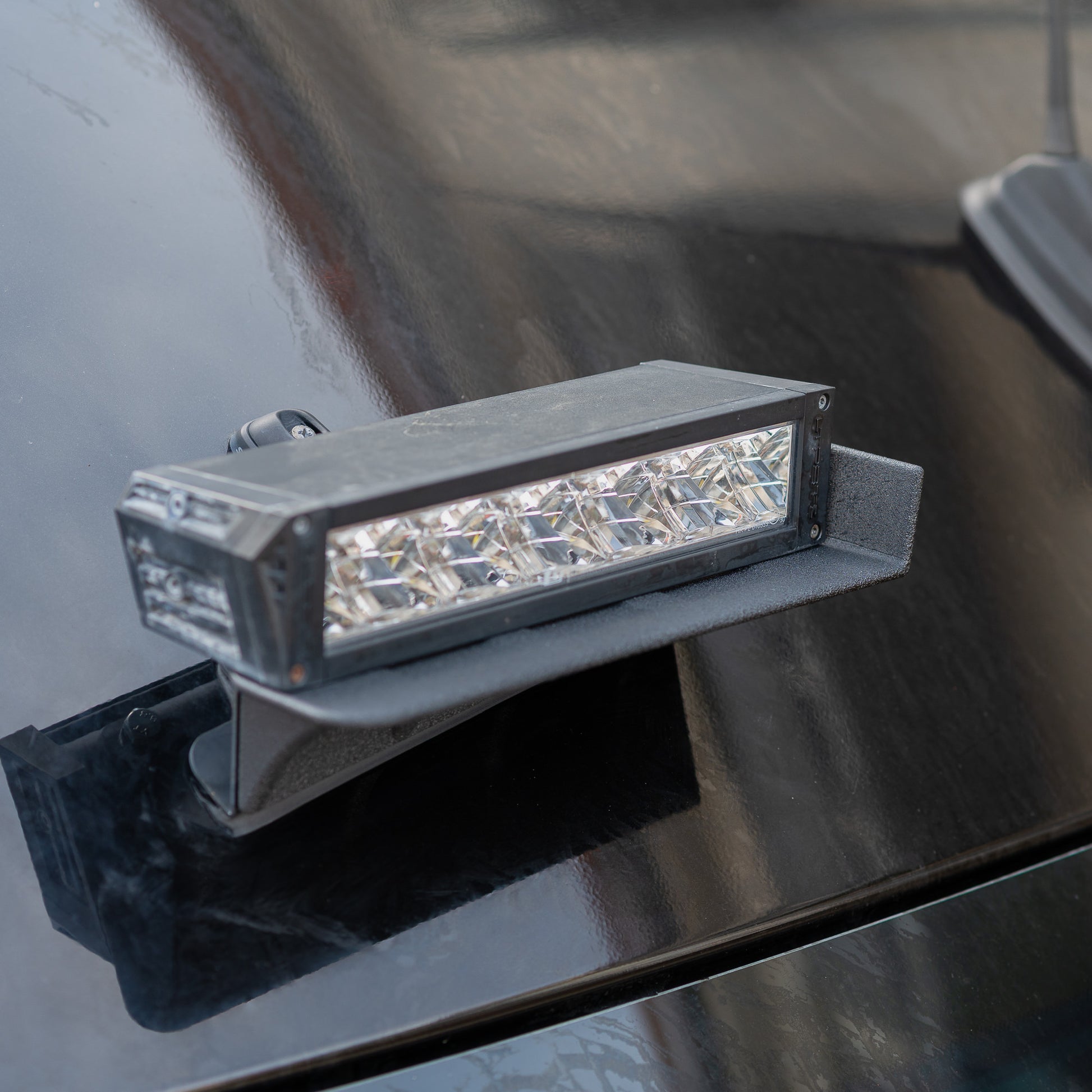 Zusatzscheinwerfer am Hymer GCS CrossOver mit montierter LightRamp